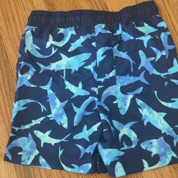 Toddlers Shark Adventure Kids Rash guard Set - Navy - Picture 6 of 9